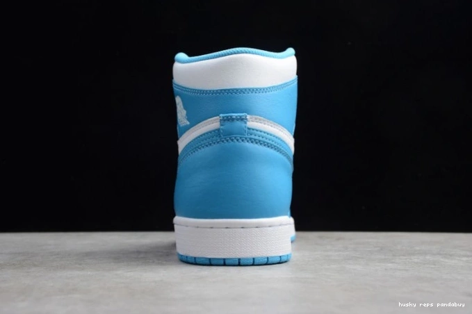 Rep Husky OG 555088-117 Air High Retro Jordan 1 'UNC' 0819